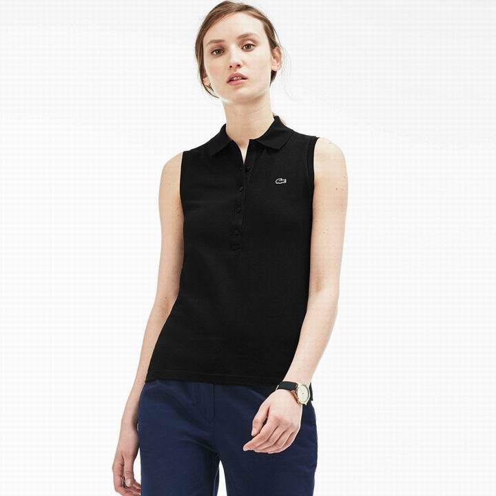 Lacoste short lapel T woman S-2XL-062